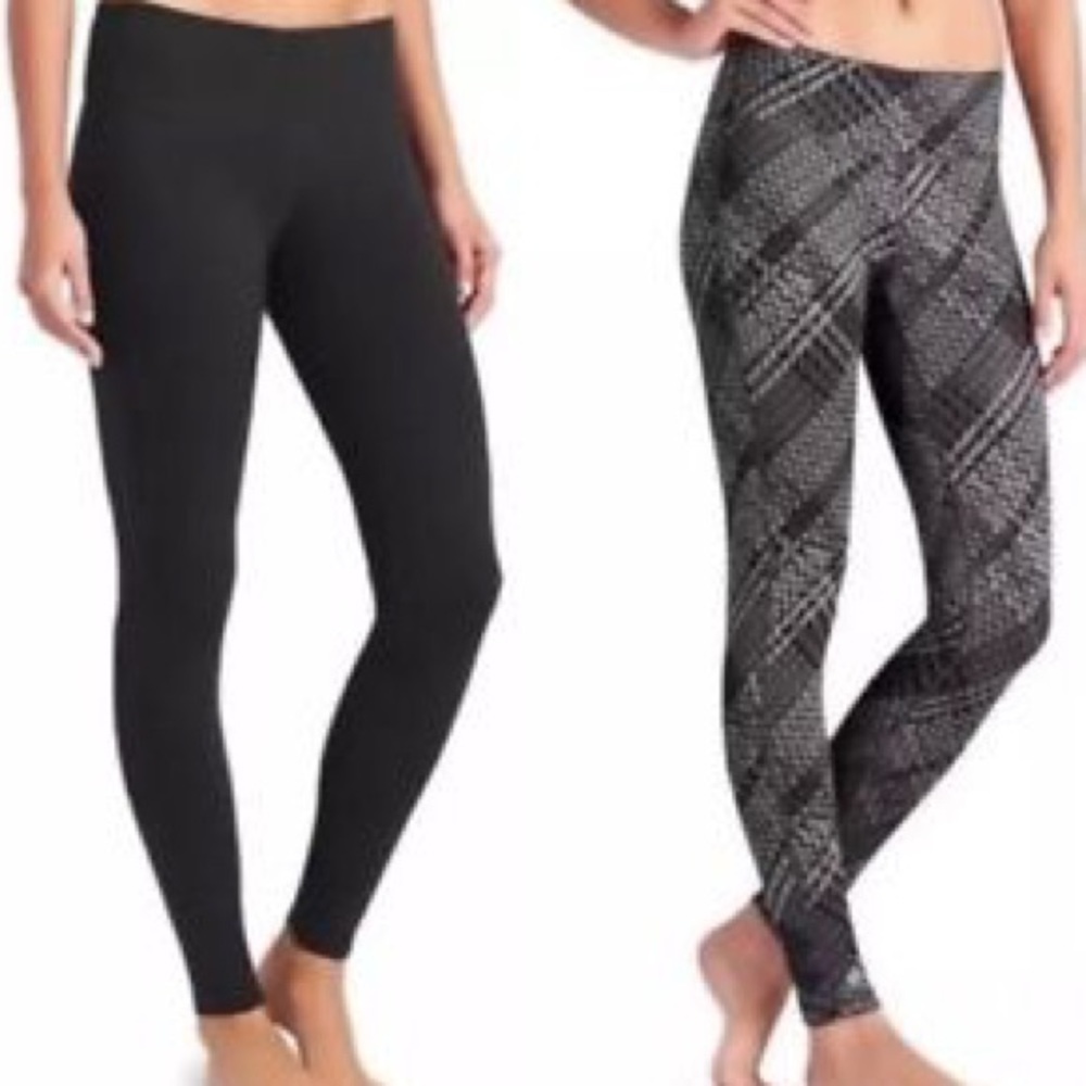 Athleta Reversible Yoga Pants